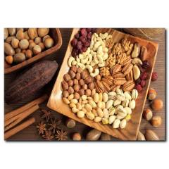 Yemiş Tabağı Temalı Kanvas Tablo