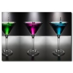 Renkli İçecekler Kanvas Tablo