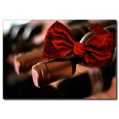 Kırmızı Şarap Kanvas Tablo