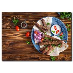 Adana Kebap Kanvas Tablo