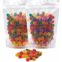 Şeffaf Kilitli Doypack 18x29x4,5 Cm