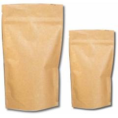 Aluminyum Doypack - Kraft Kaplamalı 8,5x14,5x2,5 Cm