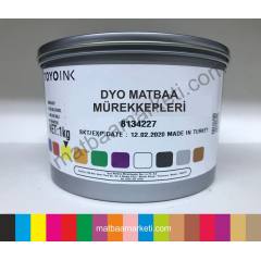 Dyo Toyo Örtücü Beyaz  Matbaa Boyaları - AS-0456 - 1,5 Kg