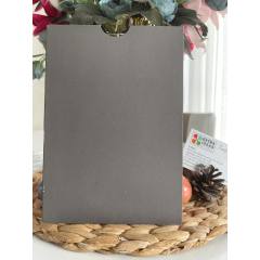 14x20, Koyu Gri Renkli, Üstten Çekmeli, Kalın Zarf