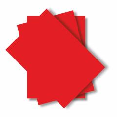 A3 Parlak Kırmızı Pvc Asetat 0,50 Mikron