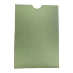 Açık yeşil davetiye zarfı