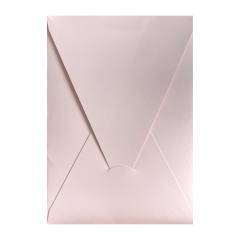 14x20 Cm Açık Pembe Kapaklı Davetiye Zarfı