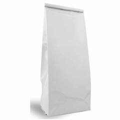 Beyaz Aluminyum Yan Körüklü Torba 10x25x6 Cm