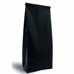 Mat Siyah Aluminyum Yan Körüklü Torba 12,5x40x8Cm