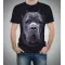 Mastiff Köpek Desenli 3D Tişört