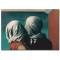Rene Magritte Lovers Kanvas Tablo