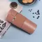 Süzgeçli ve Kullanışlı Çelik Termos Mug 400 Ml - Kahverengi