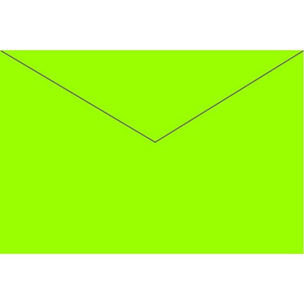 Açık Yeşil Davetiye Zarfı 13x18 Cm 120 Gr