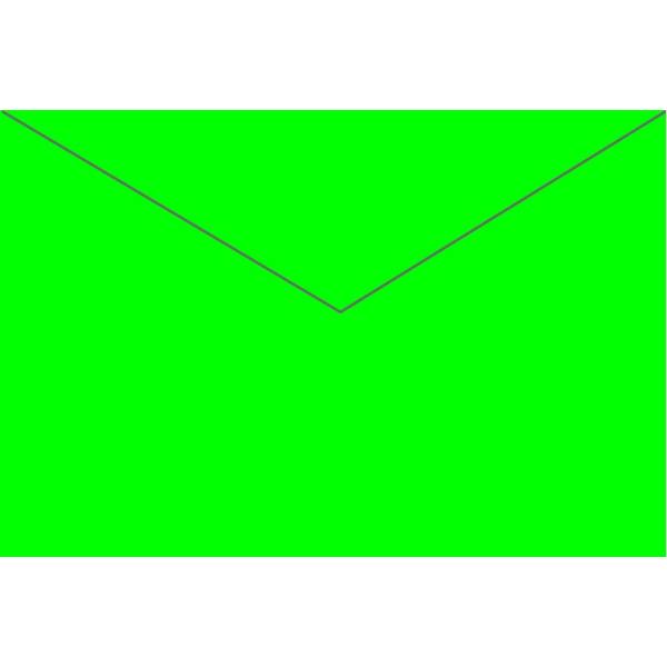 Yeşil Davetiye Zarfı 13x18 Cm 120 Gr