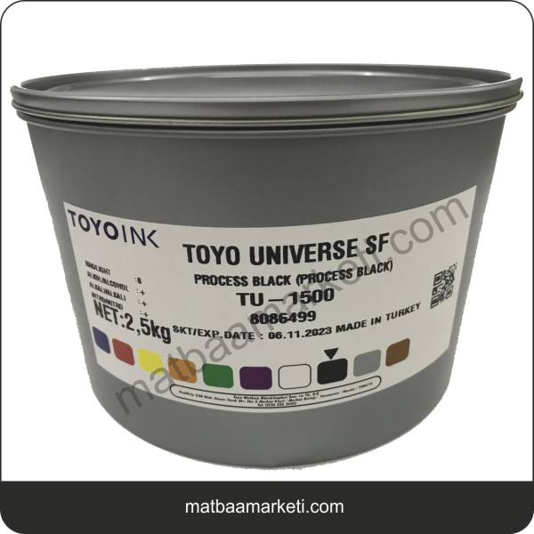 Dyo Toyo Universe Siyah Matbaa Boyası - TU Serisi -1 Kg