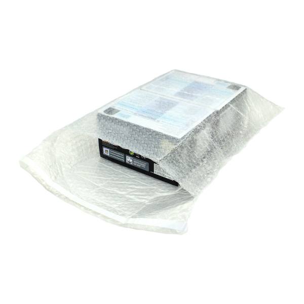 Baloncuklu Şeffa ve Bantlı Torba 45x57 cm