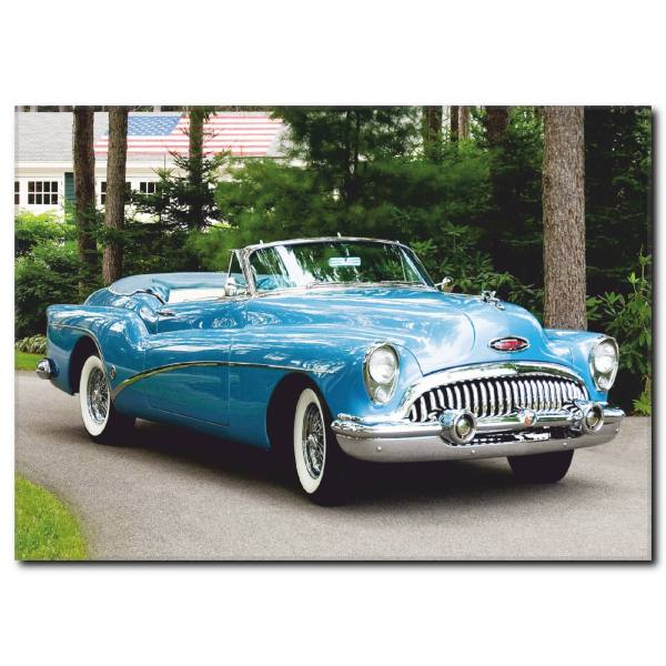 Klasik Üstü Açık Araba Tablosu CC1014