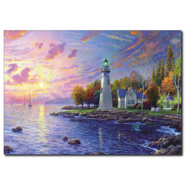 Deniz Manzaralı Yağlı Boya Tablo