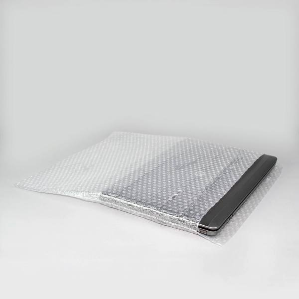 Baloncuklu Şeffaf ve Bantlı Torba 45x50cm