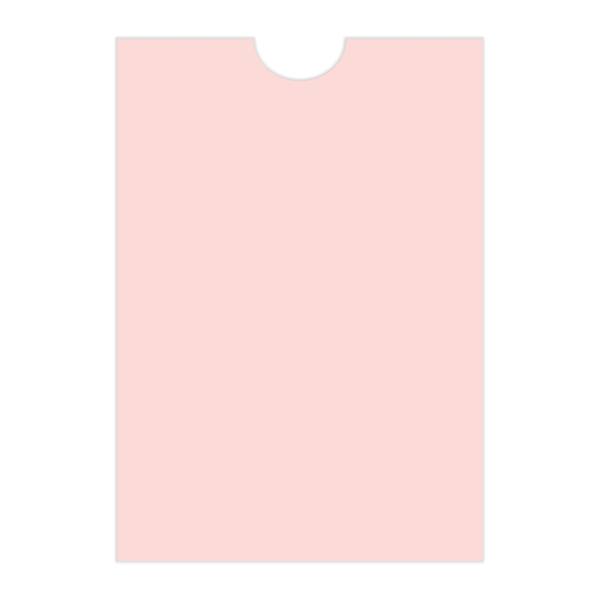Açık Pembe Davetiye Zarfı