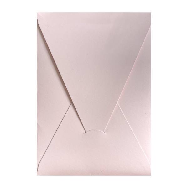 14x20 Cm Açık Pembe Kapaklı Davetiye Zarfı