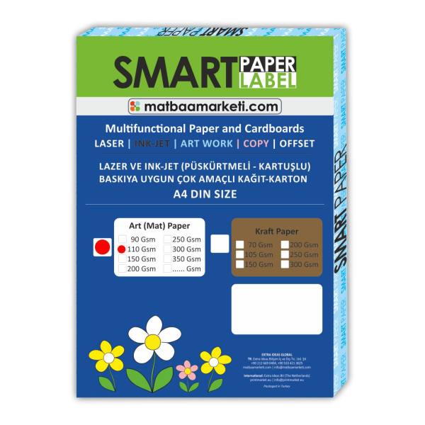 a4 110 gsm 1. hamur kağıt