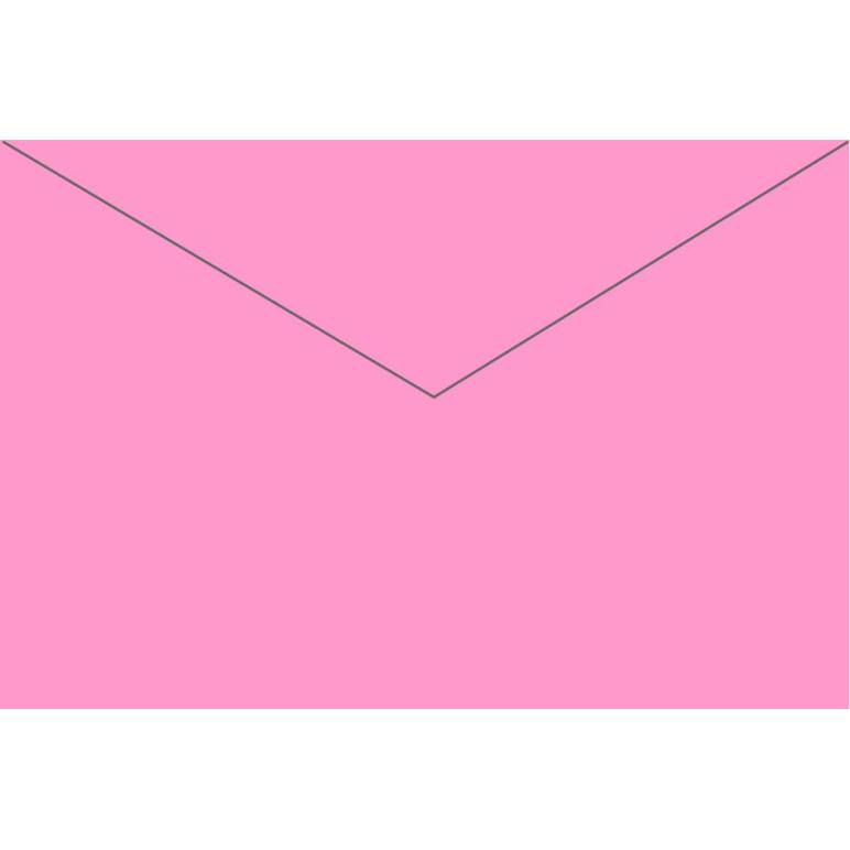 Pembe Davetiye Zarfı 13x18 Cm 120 Gr