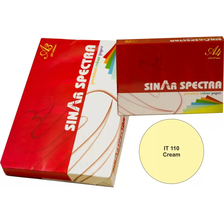 Krem Renk A3 Sinarspectra Kağıt 500 Yaprak IT-110