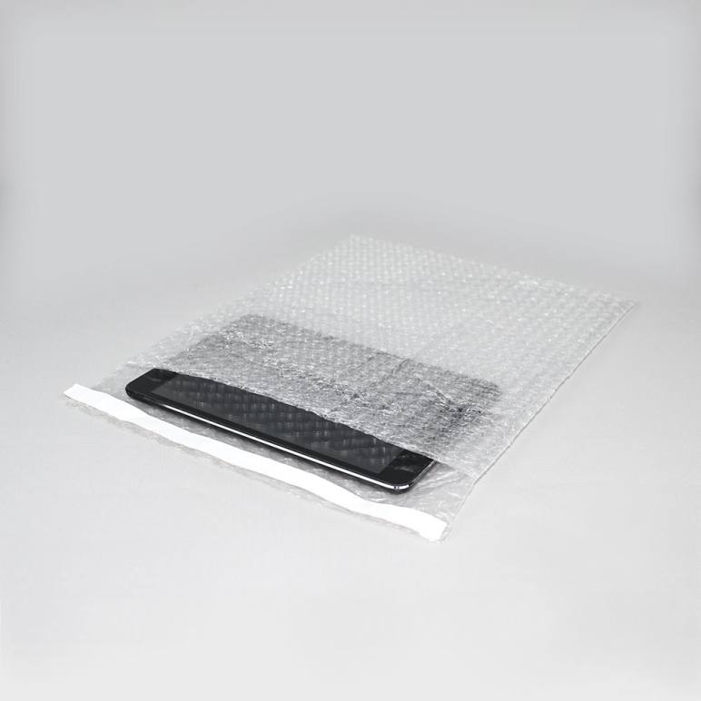 Baloncuklu Şeffa ve Bantlı Torba 25x30 cm