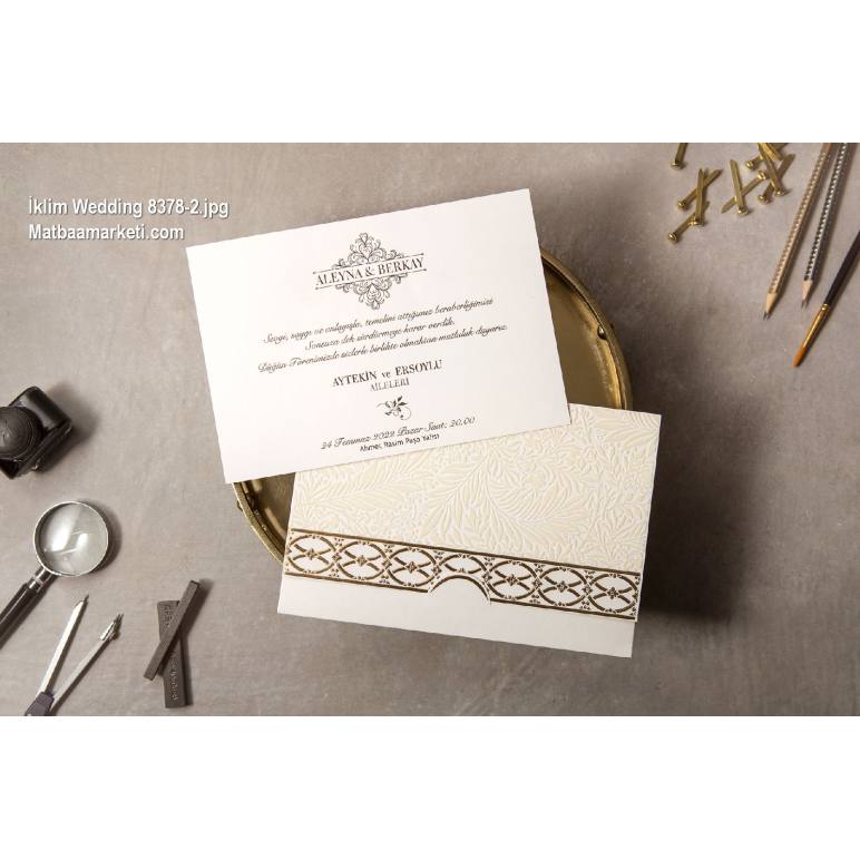 Wedding Davetiye 8378