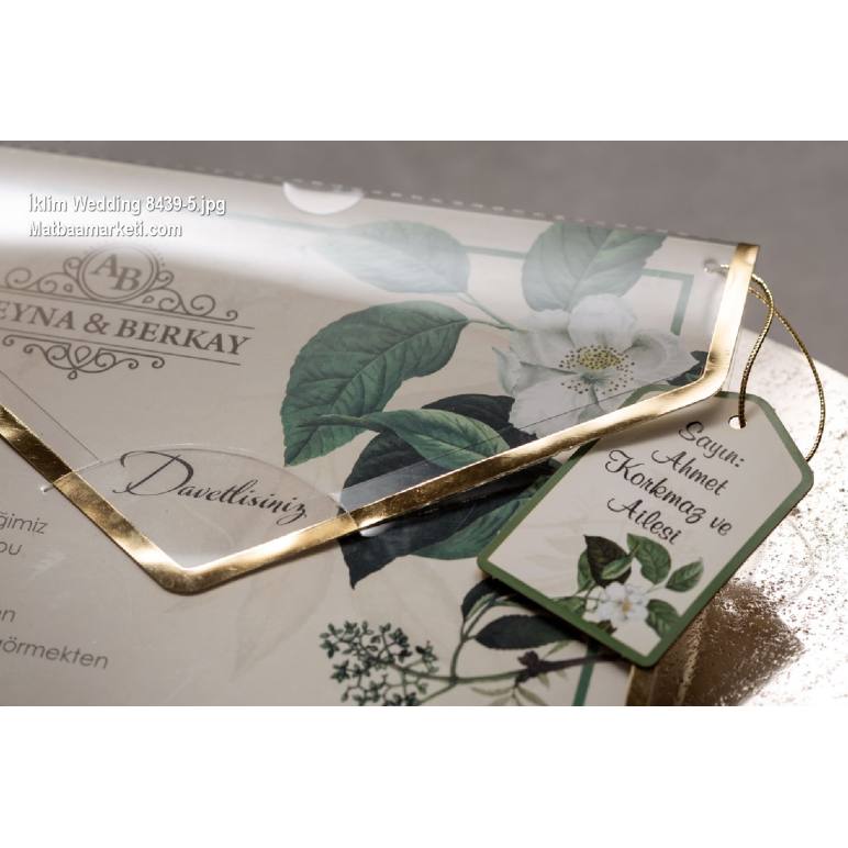 Wedding Davetiye 8439