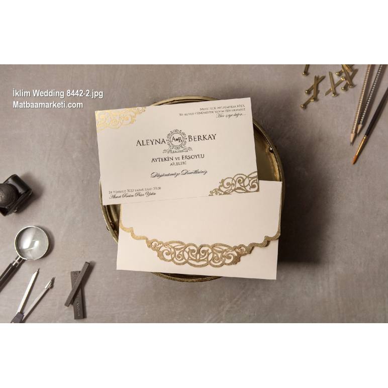 Wedding Davetiye 8442