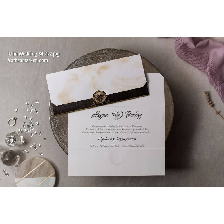 Wedding Davetiye 8451