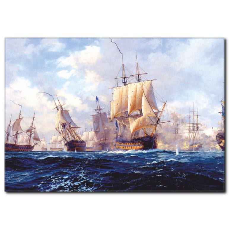 Yelkenli Gemi Yağlı Boya Tablo