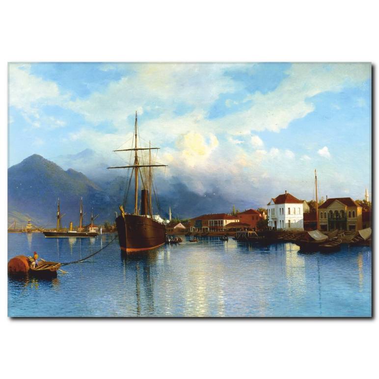 Deniz ve Gemi Yağlı Boya Tablo