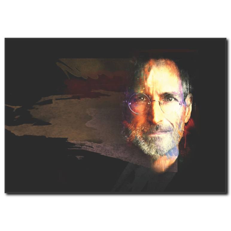 Steve Jobs Kanvas Tablo