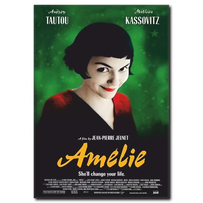 Amelie Film Poster Tablo