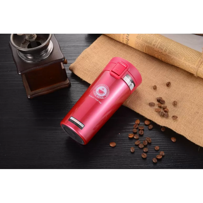 Kupa - Termos - Mug 380 Ml - Kırmızı