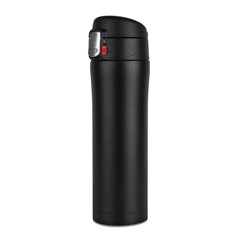 Kilitli Termos Matara 450 Ml - Siyah