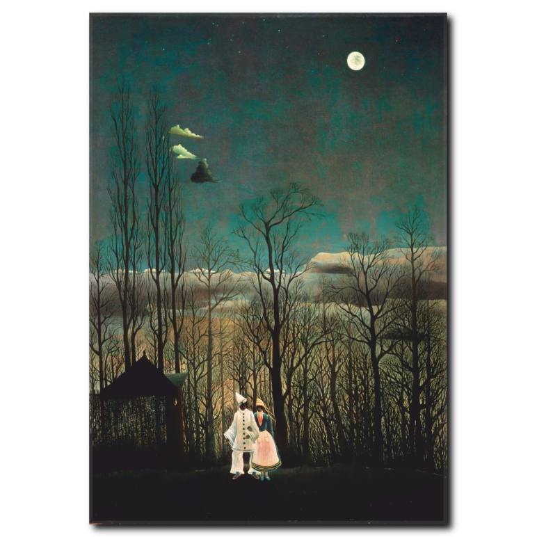 Sonbahar Manzaralı Yağlıboya Tablo