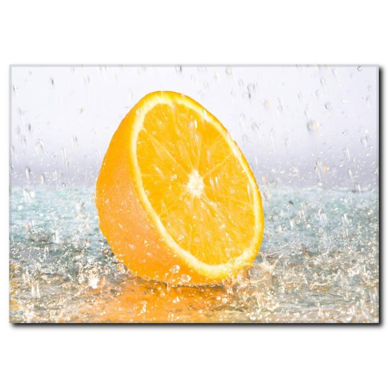 Sulu Limon Temalı Kanvas Tablo