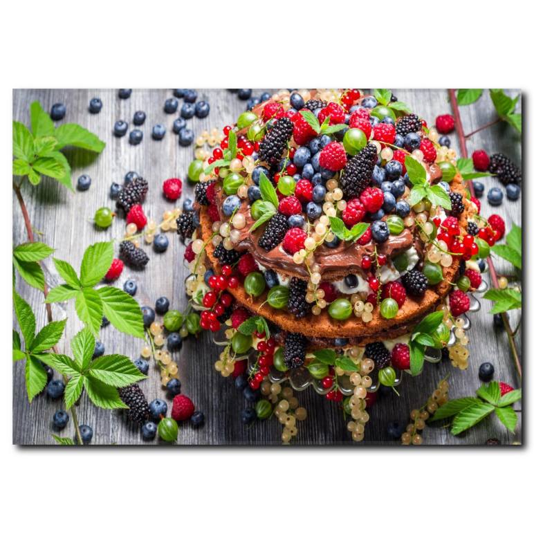 Renk Şöleni Temalı Kanvas Tablo