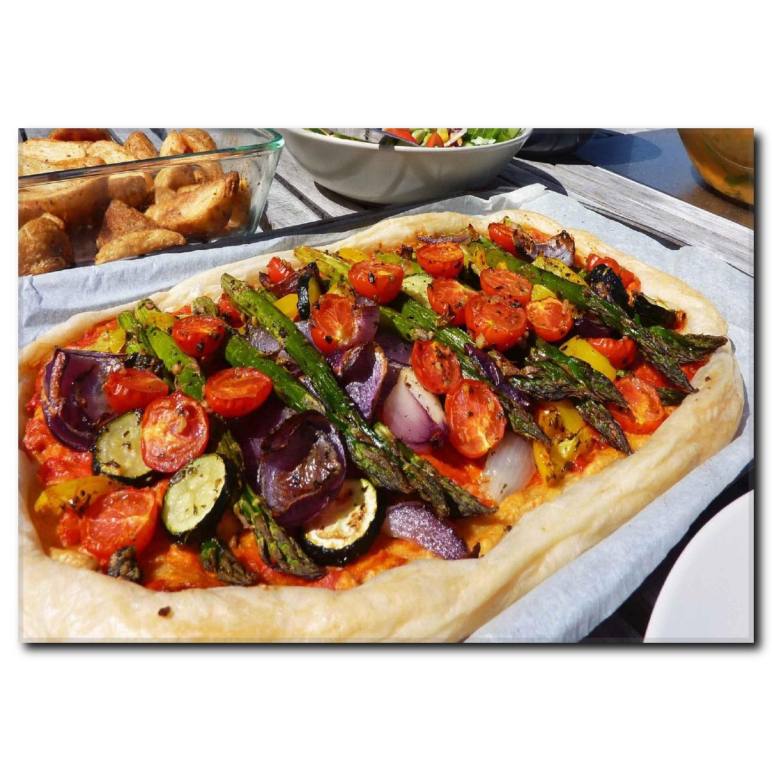 Karışık Kebap Kanvas Tablo