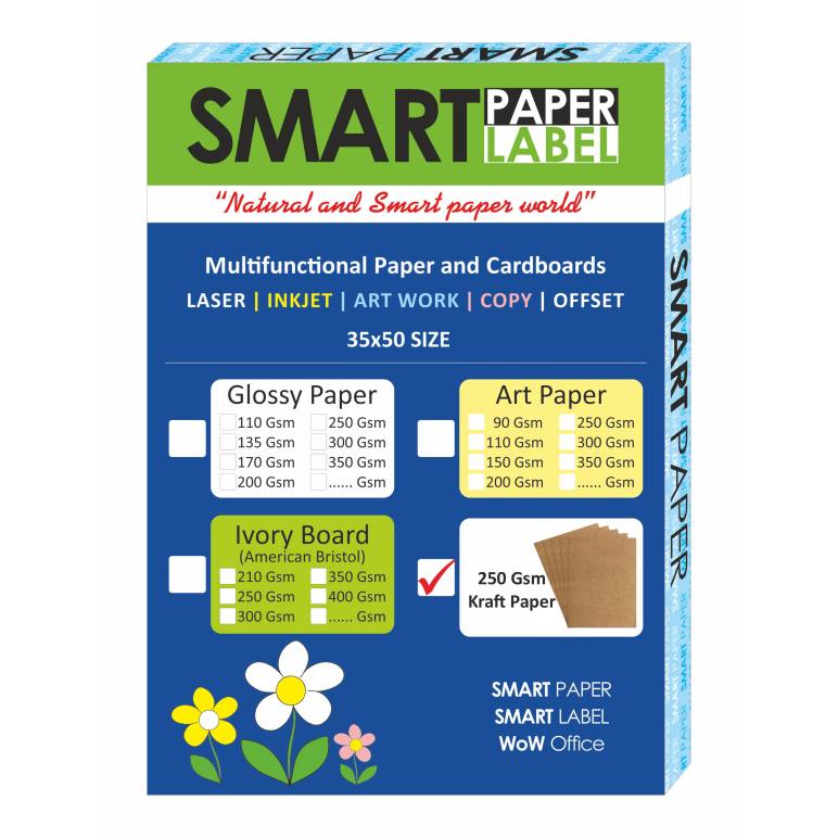 Kraft Kağıt 35x50 Cm 250 Gr