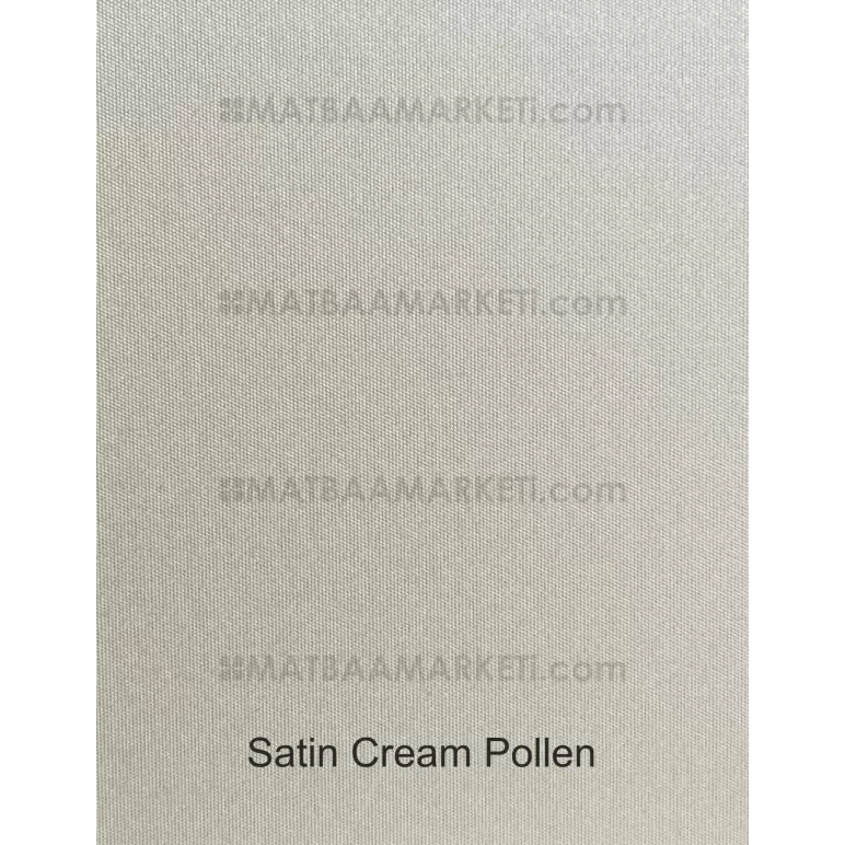 Sedefli Krem Pollen Karton - 250 Gr - 70x100 Cm - Satin Cream Pollen