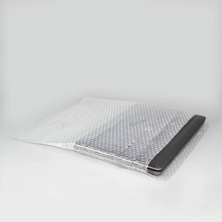 Baloncuklu Şeffaf ve Bantlı Torba 45x50cm