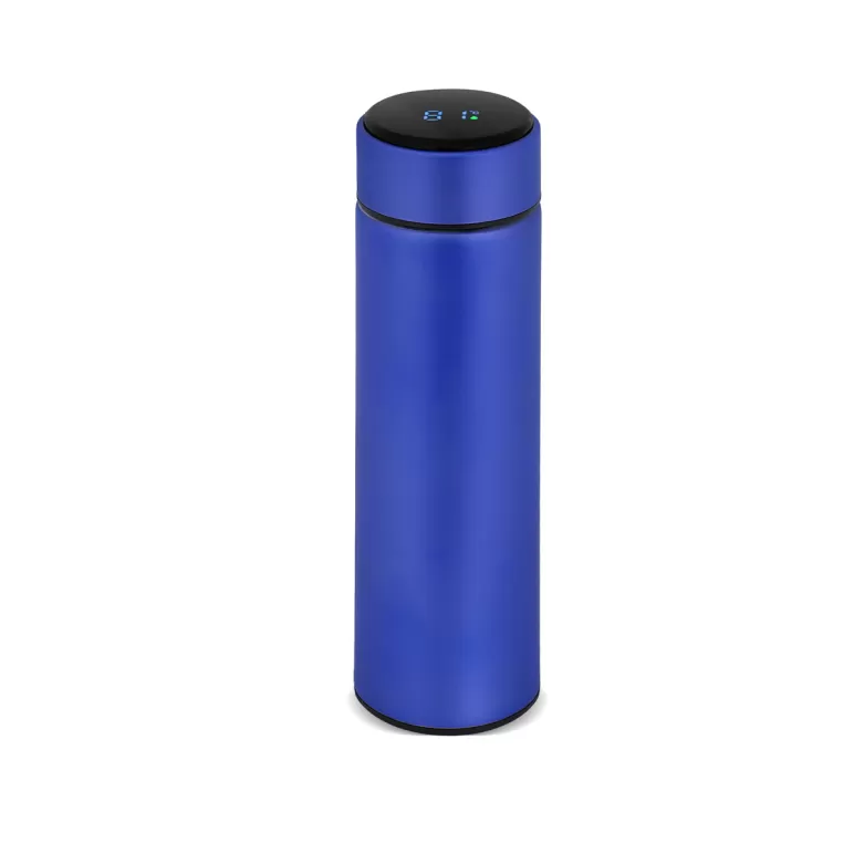 Dereceli ve Filtreli Akıllı Termos 500 ML Lacivert