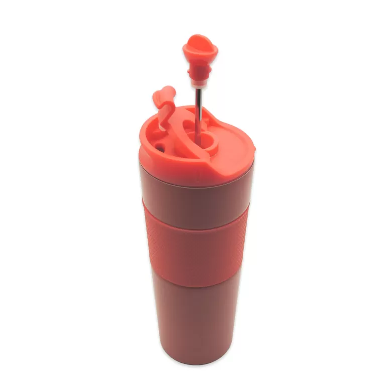 French Press Termos 500 ML - Kırmızı