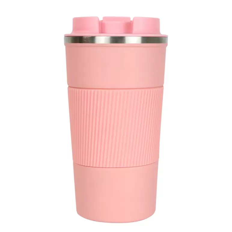 Pratik Kullanışlı Termos 500 Ml - Pembe