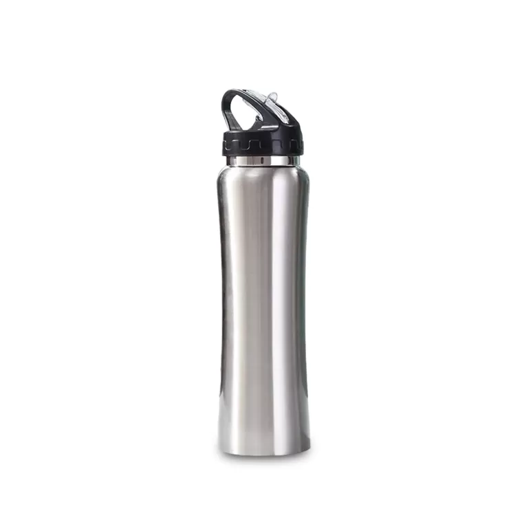 Emzikli Çelik Termos 500 Ml - Metalik Gümüş